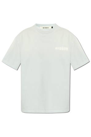 Biały T-shirt z nadrukiem Casablanca - Vitkac Polska